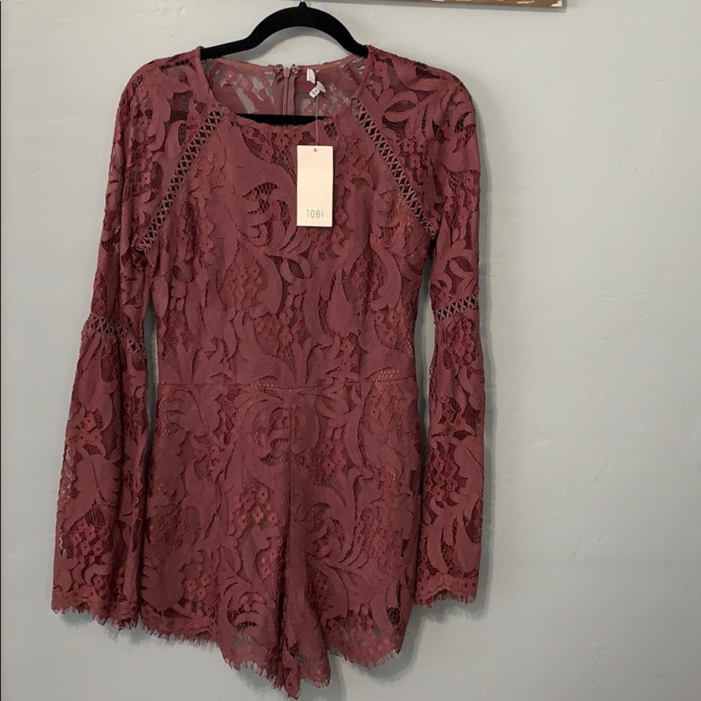 Long sleeve romper